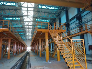 金屬鈑金結(jié)構(gòu)件、鋁合金型材結(jié)構(gòu)件、機車檢修平臺