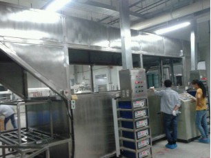 龍門懸臂吊轉(zhuǎn)運超聲波清洗機